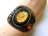 Zoom Class<br>The Kiss<br>Bead Embroidery Bracelet<br>5.18.24