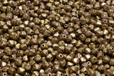 4x4mm Baby Bicone<br>Pressed Czech Glass