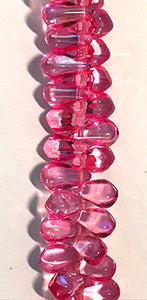 Pink AB 4 Sided Drop 5 x 10mm