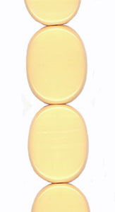 Tan Flat Oval