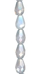 Grey Opal Faceted Drop