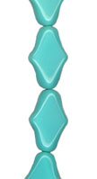 Turquoise Pinched Diamond