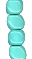 Turquoise Pillow Bead