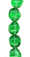 Transparent Green Irregular Ball