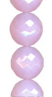 Lt. Pink Opal 17mm Faceted