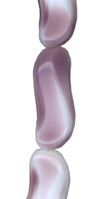 Purple/White "S" Shape Tube