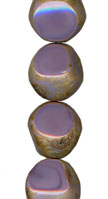 Purple Travertine Table Cut Irregular Ball