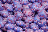 Floral Czech Glass<br>Folklore Bead
