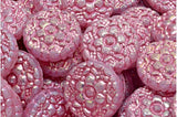 Floral Czech Glass<br>Vesna Coin