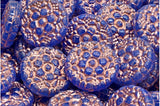 Floral Czech Glass<br>Vesna Coin