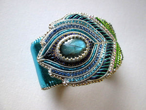 Zoom Class<br>Vanity<br>Bead Embroidery Bracelet<br>3.30.24