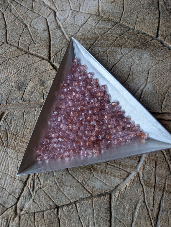 3mm FP Rose Lstr/Copper Wash