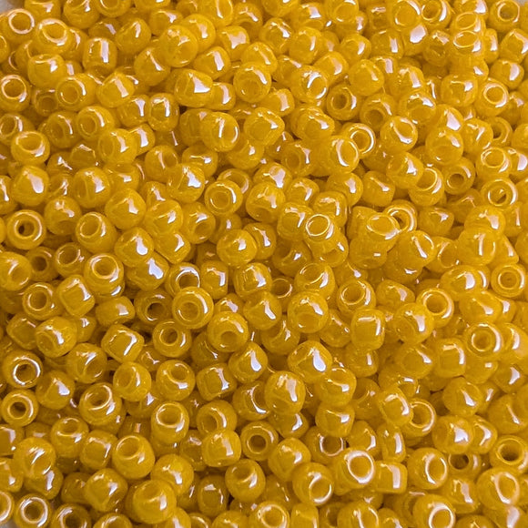 8/0 SUNFLOWER YELLOW LUSTER