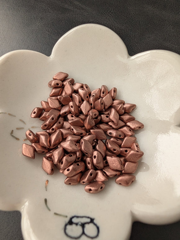 Matte Copper Gemduo