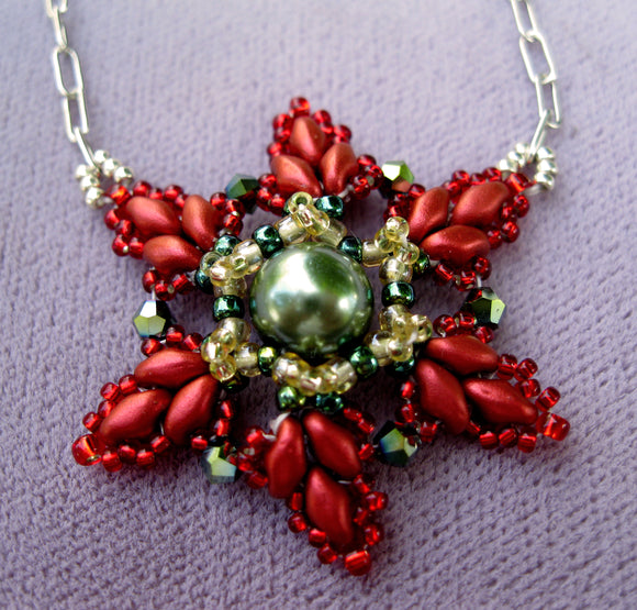 Poinsettia or Snowflake Pattern