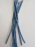 Glass Pearls Iridescent Blue<br>Three Size Options