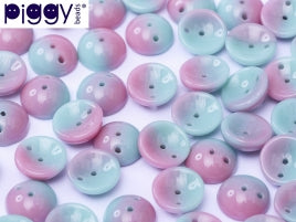 Piggy Beads - Teal Blue/Pink