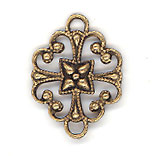 Antique Gold Small Ornate Link