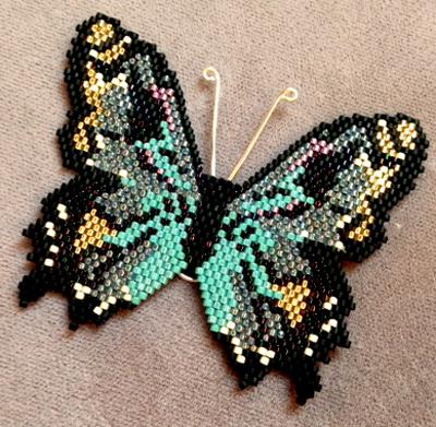 Flutterby - The Brick Stitch Butterfly Pattern