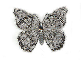 Antique Silver Butterfly