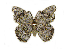 Antique Gold Butterfly