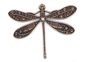 Antique Copper Dragonfly