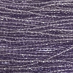 3mm Czech Fire Polish Beads -  Transparent Purple